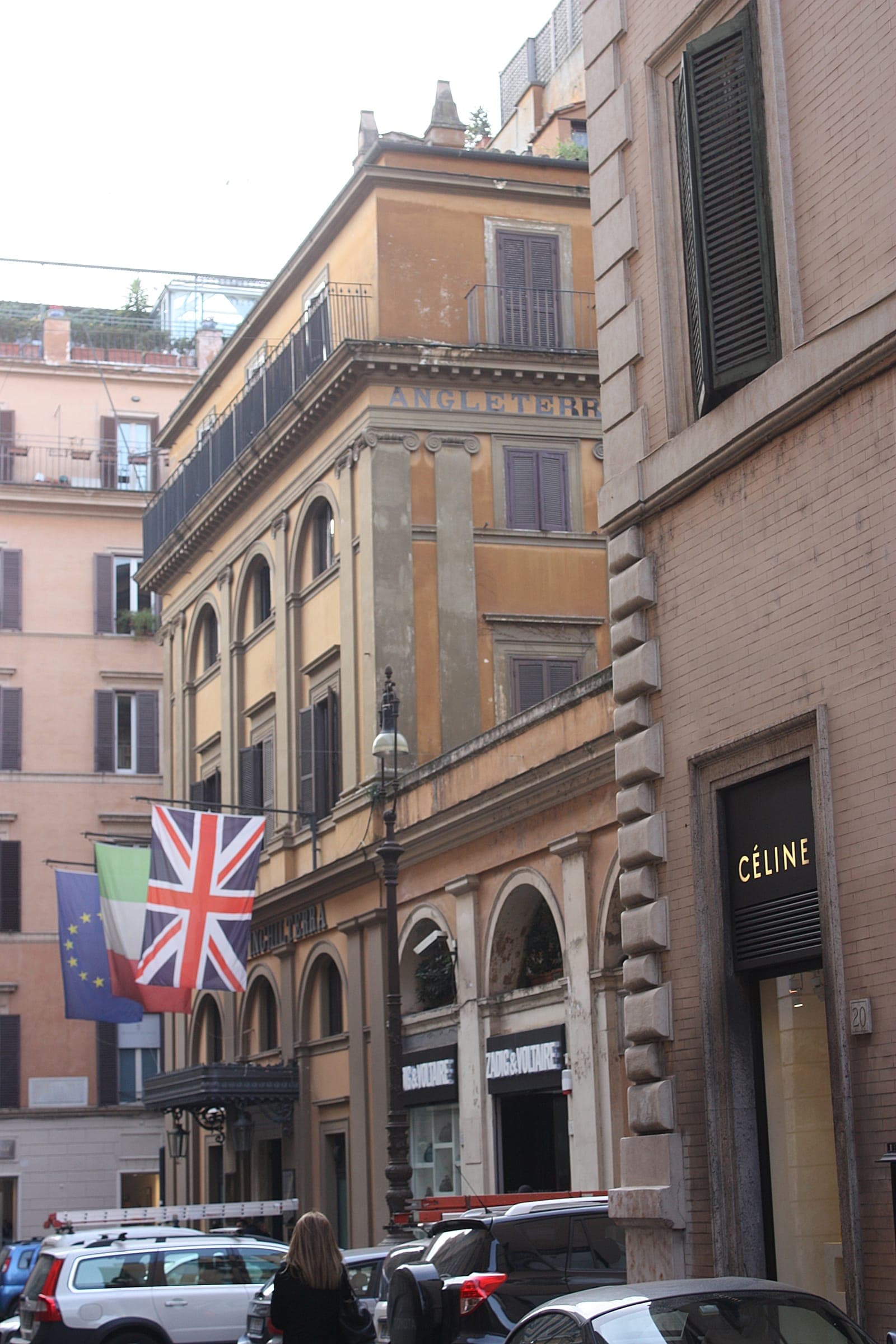 Hotel d'Inghilterra, Rome, Italie