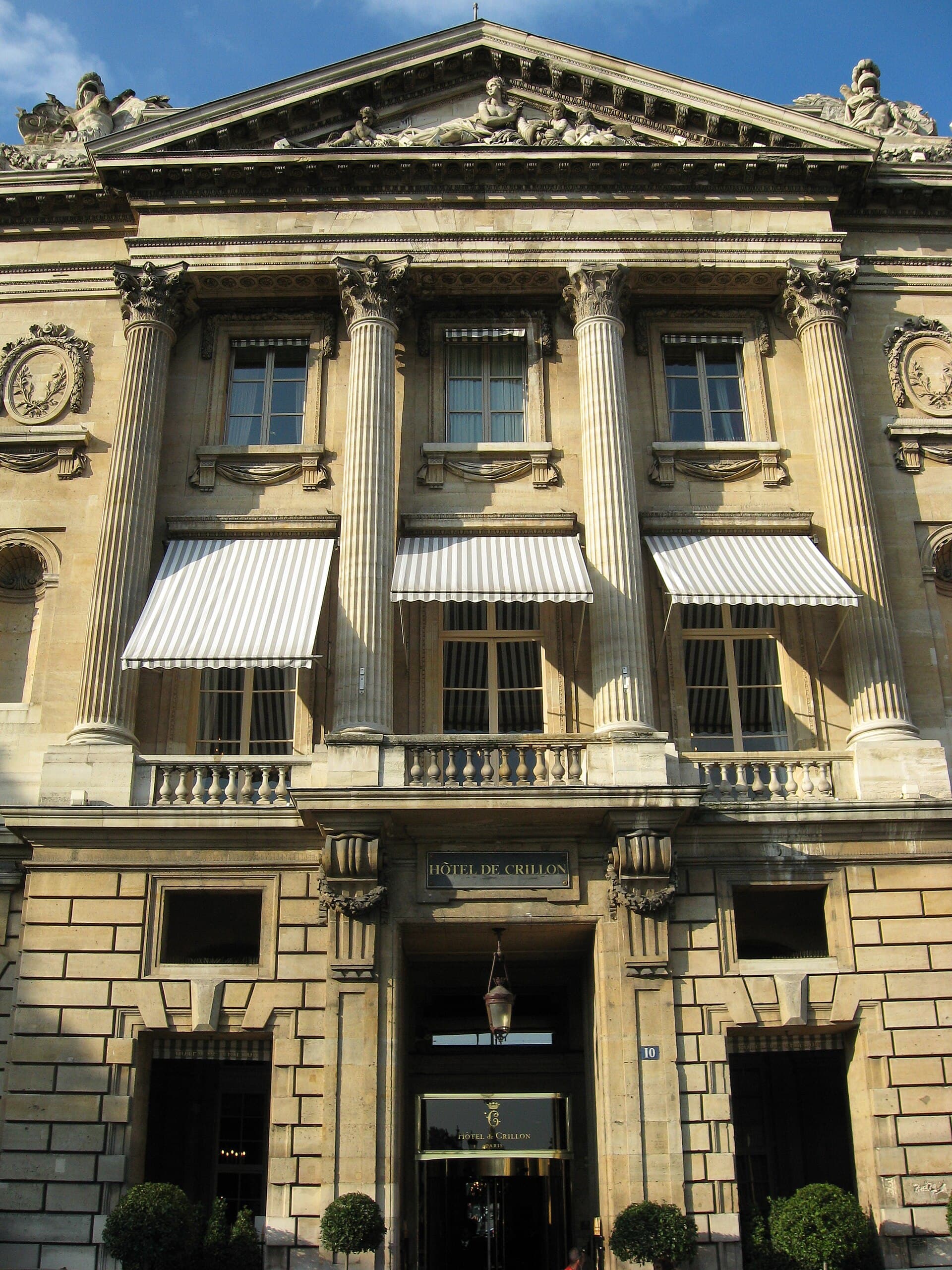 Hôtel de Crillon, Paris, France